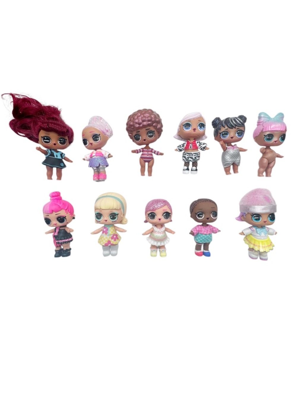 L.O.L. Surprise! Dolls Lot of 11 Collection Collectible Dolls Cute Kawaii Trendy - Picture 7 of 9